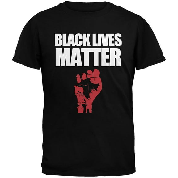 Black Lives Matter Black Adult T-Shirt - Medium