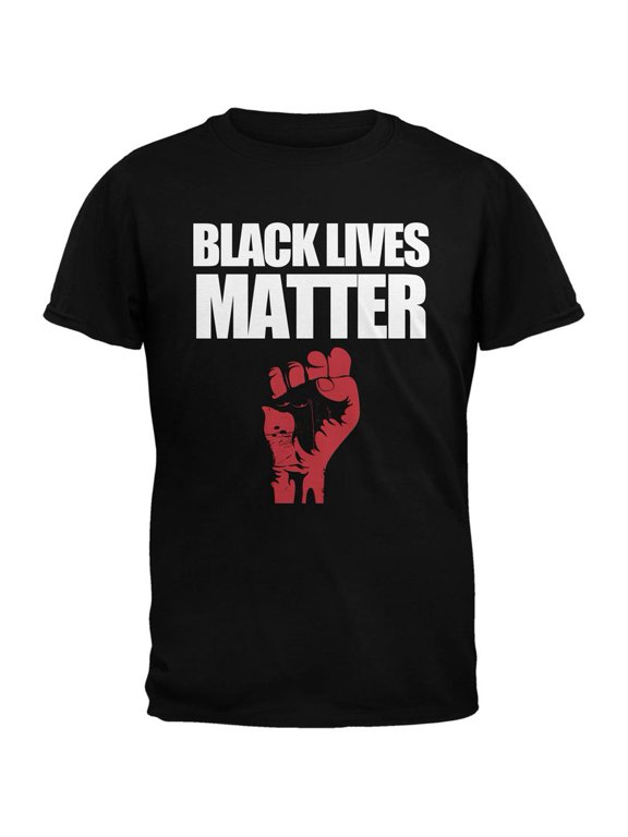 Black Lives Matter Black Adult T-Shirt - X-Large
