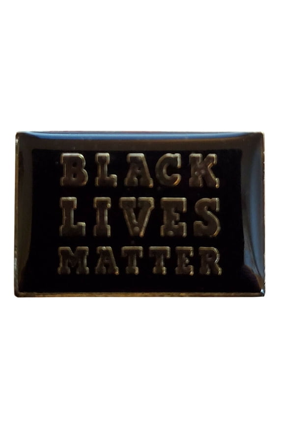 Black Lives Matter Black Hat Cap Lapel Pin