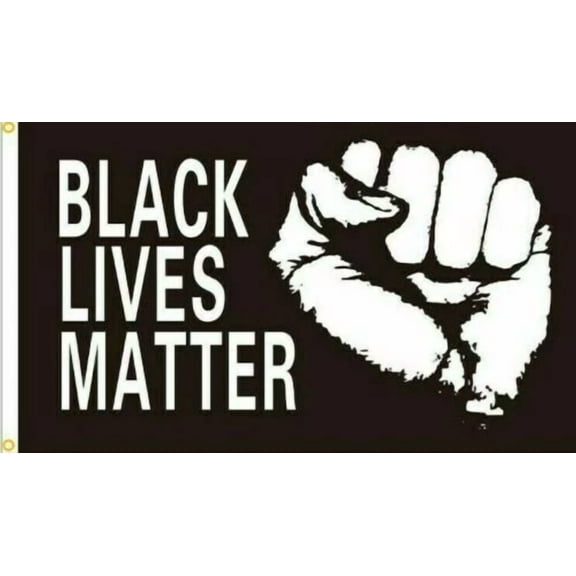 Black Lives Matter Fist Flag Blm Usa 3X5 F Panther Pride African American Us