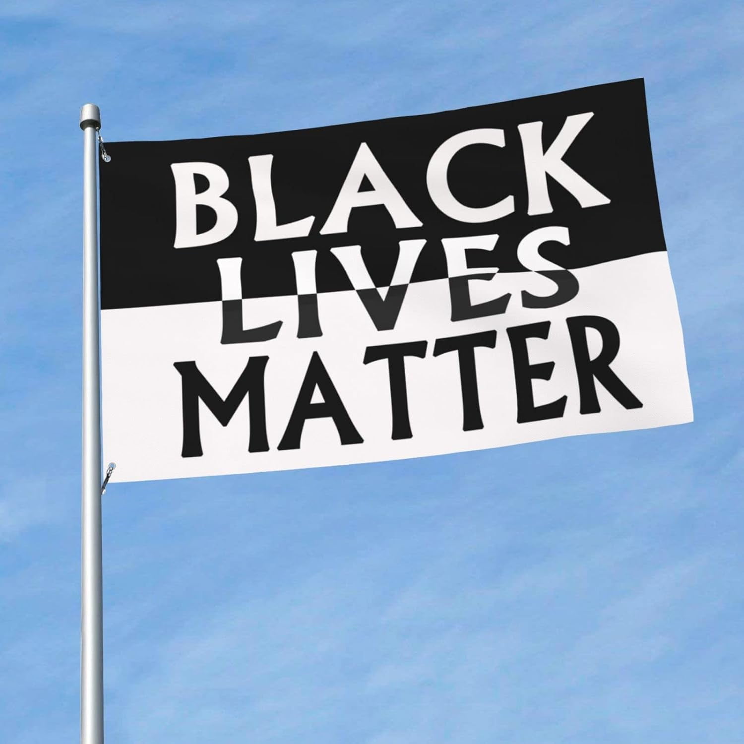 Black Lives Matter Flag Outdoor Flag Durable Polyester Fade Resistant