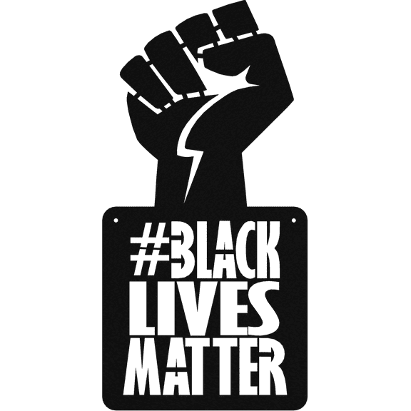 Black Lives Matter - Metal Wall Art