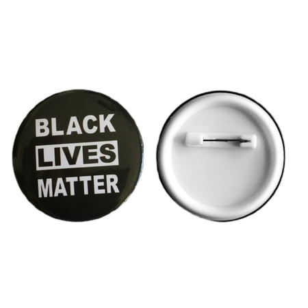 Black Lives Matter Pin Back Button