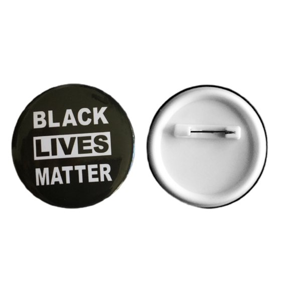 Black Lives Matter Pin Back Button