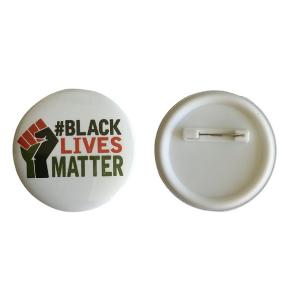 Black Lives Matter Pin Back Button