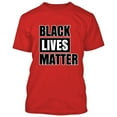 thumbnail image 1 of Black Lives Matter Red Man Tee T-shirt Anti Racism Protest X-Large, 1 of 2