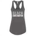 thumbnail image 1 of Black Lives Matter Women Tank Top Vintage Letters Lady Tank Color charcoal Small, 1 of 2