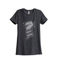 thumbnail image 1 of Black Lives Matter Women's Fashion Relaxed T-Shirt Tee Charcoal Grey X-Large, 1 of 3