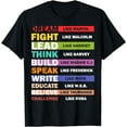 thumbnail image 1 of Black Lives Matters - Black Leaders Black History Month T-Shirt, 1 of 4