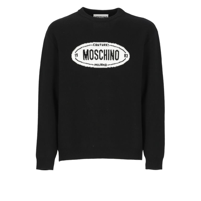 Moschino black sweater deals