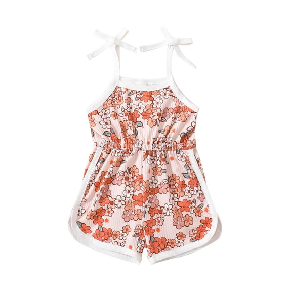 Black Long Sleeve Bodysuit Baby Girl Girl Romper Summer Short Jumpsuit V-neck Adjustable Spaghetti Straps Side Pockets Outfits 5-14 Years Old Toddler Jumpsuit Girl