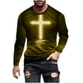 thumbnail image 1 of Black Long Sleeve Shirt for Men Long Sleeve Shirts for Men Button up, 1 of 2