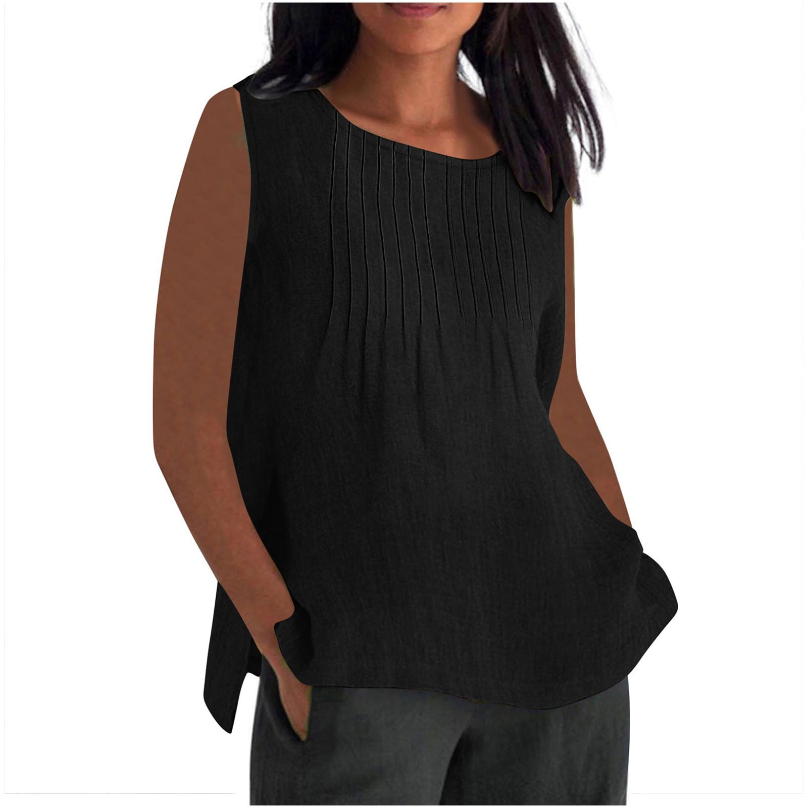 Mid-Length New Loose Thickened Vest