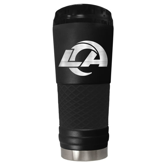 Black Los Angeles Rams 24oz Stealth Matte Tumbler
