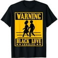 thumbnail image 1 of Black Love African American Matching Couple T-Shirt, 1 of 5