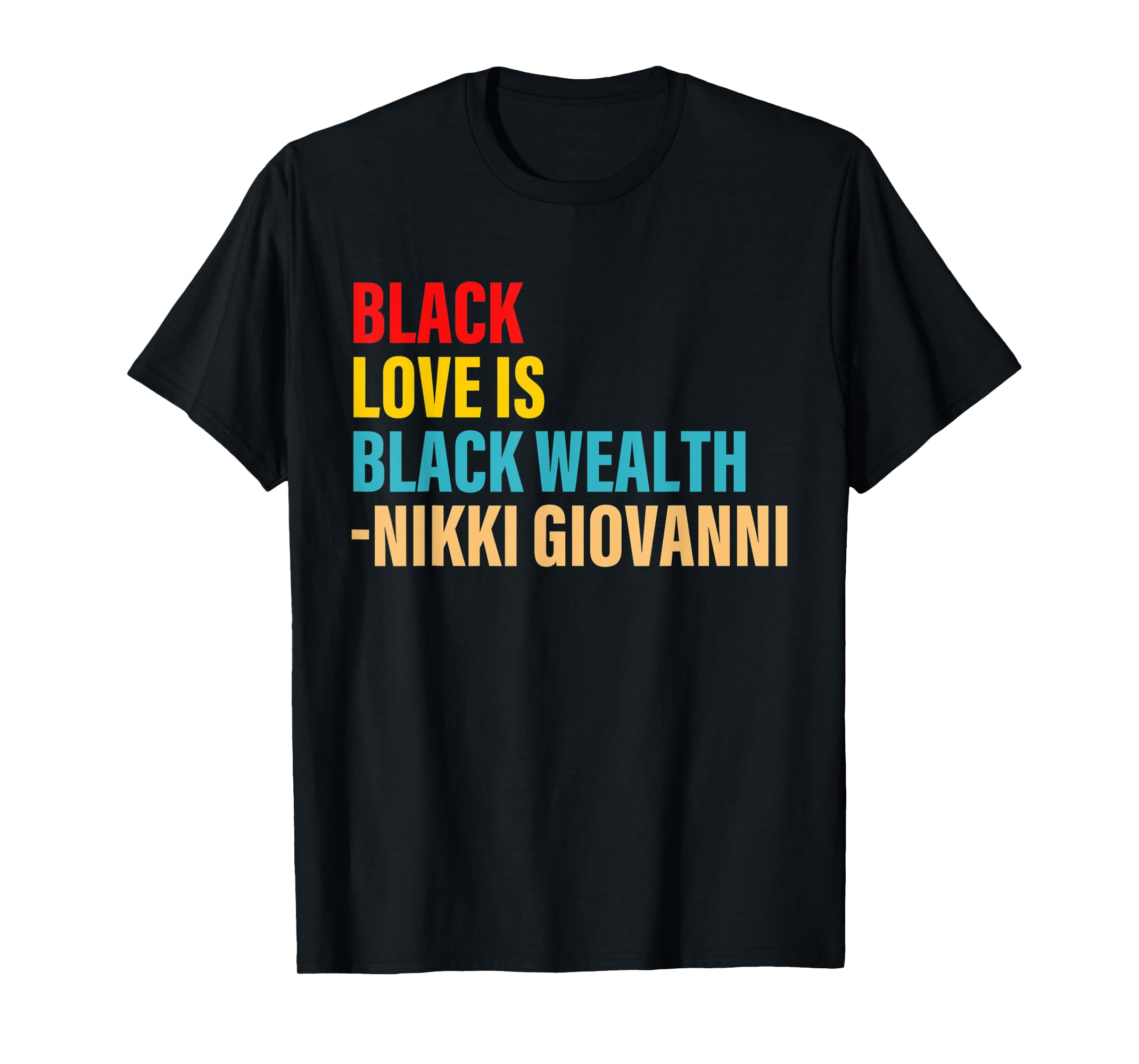 Black Love Is Black Wealth TShirtXL