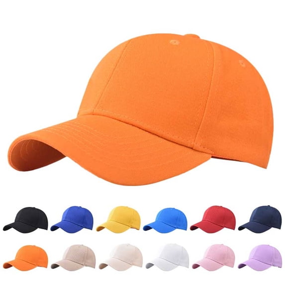 Black Low Profile Soft Top Women'S Baseball Caps Polyester,Cotton Washed Low Profile Adjustable Hat for Men Women Casual Outdoor Running Golf One Size