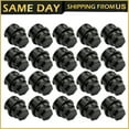 thumbnail image 1 of Black Lug Nut Caps Compatible/Replacement fits Chevy/GM 9593028 9593228- 20 Pack, 1 of 10