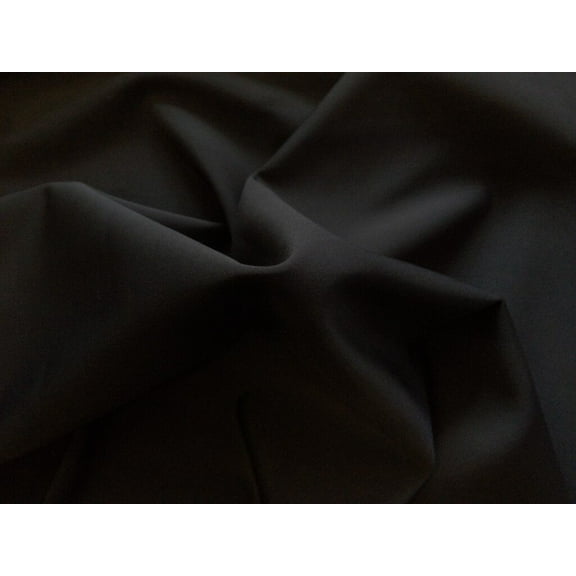 Black Lycra/Spandex 4 way stretch Finish Fabric Perfect For DJ Lighting Facade