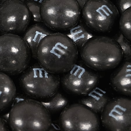 375Pcs Black Coated M&M's Milk Chocolate Candies (12oz Bag)