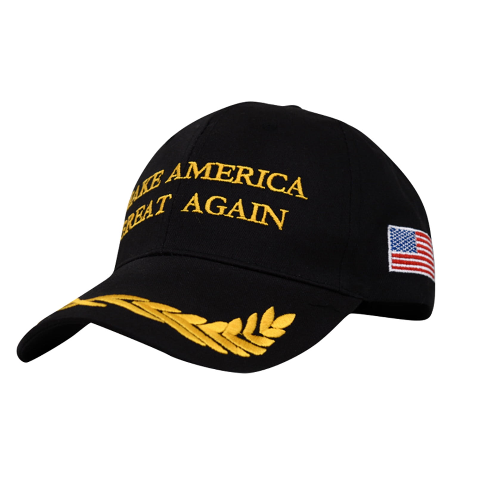 Black MAGA Hat Trump 2024,Embroidered Make America Great Again Donald