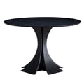 thumbnail image 1 of Black MDF Kitchen Table for Small Spaces / Quick to Assemble, 1 of 5