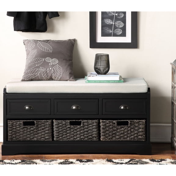 Black MDF Material | Stow Boots and Flats with Ease | Provide a Convenient Seating Spot