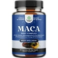 Best Maca Root Supplement For Men Black Maca Root Capsules for Men - Herbal Enhancement Supplement for