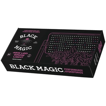 Black Magic 45W LED Grow Light - 3 Band-Light Spectrum