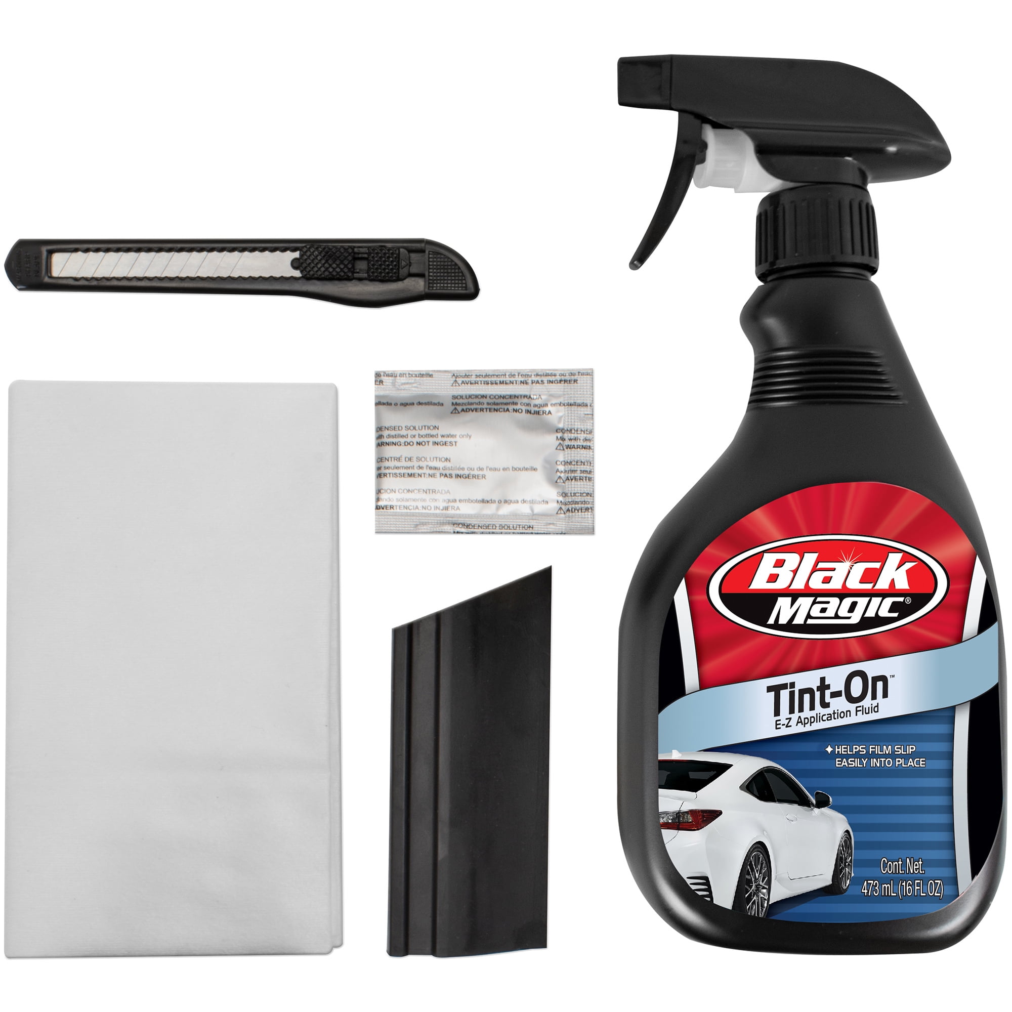 Pre-Cut Auto Window Tinting Kit for your 4 door car —