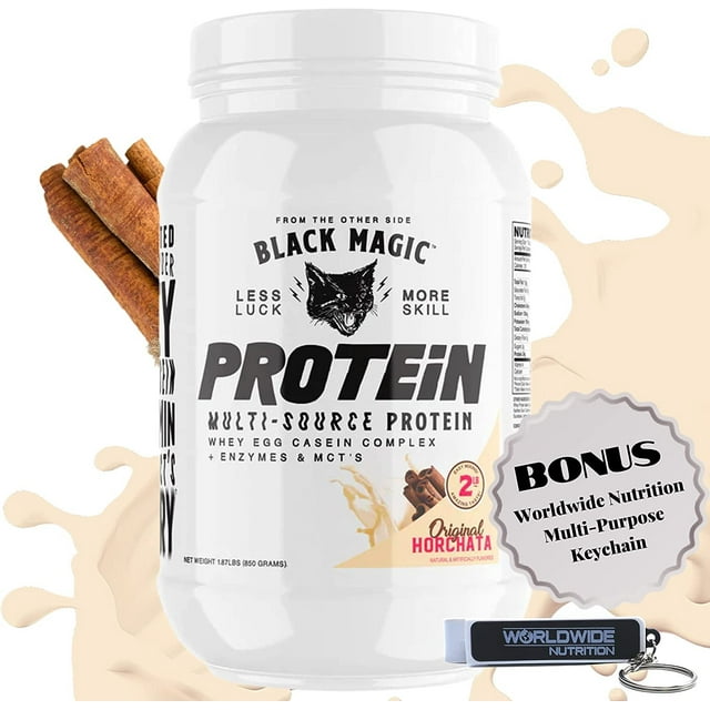 Black Magic MultiSource Protein Powder Pre and Post Workout
