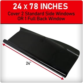 Black Magic Professional 5% VLT Tinted Window Film for Cars, Trucks, SUVs, and Boats