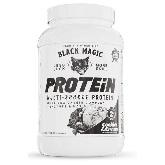 Black Magic Protein 2lb Cookies & Cream