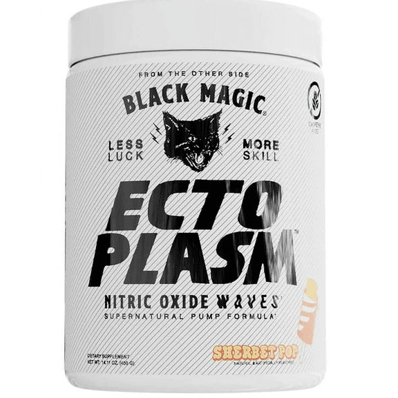 Black Magic Supply Ecto Plasm Nitric Oxide Waves Powder - Sherbet Pop Flavor - 400g