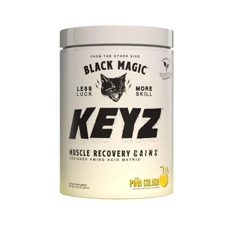 Black Magic Supply Keyz Amino Acid Recovery Matrix Powder - Muscle Support - Pina Colada - 420g