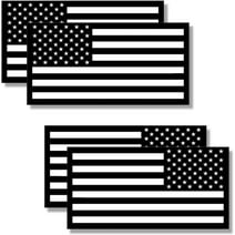 Black Magnetic American Flags for Vehicles Set of 4 from ShootingTargets7