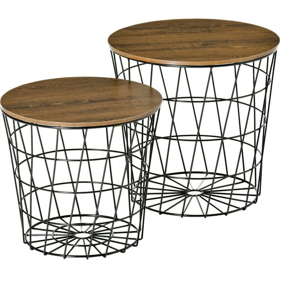 Black Main - Removable Top for Toy Storage - Living Room Decor - Easy-Clean Coffee Tables