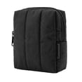thumbnail image 1 of Black Makeup Organizer | Small Waterproof Pouch | Makeup Storage Organizer | Storage Bag Organizer for Travel Daily Use, 6X4.5X2 in, 1 of 9