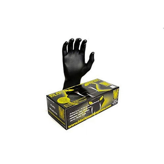 Black Mamba Super Strong Nitrile 100 Glove BOX (EXTRA EXTRA LARGE)