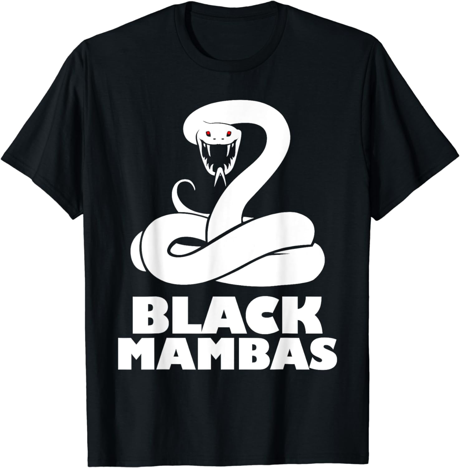 Black Mambas Are My Spirit Animal Scary Snake T-Shirt - Walmart.com