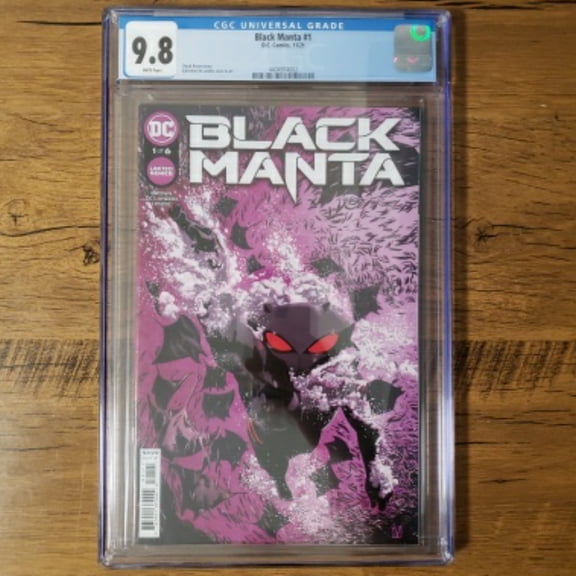 Black Manta #1 - CGC 9.8 Comic Book