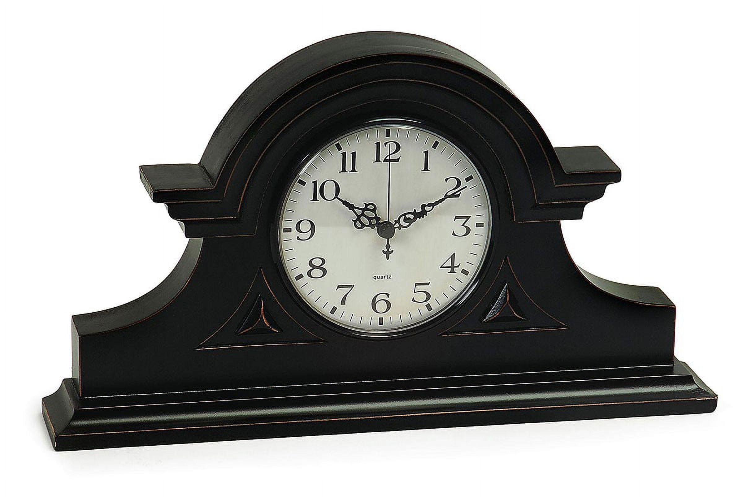 Black Mantel Clock