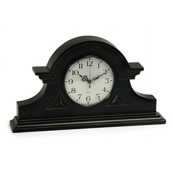 Black Mantel Clock