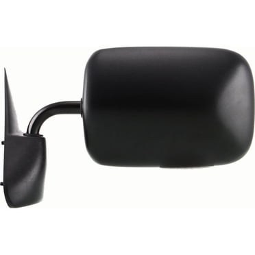 AM Autoparts Manual Side View Mirror – Driver Left LH, Paint To Match, For Ford Pickup Truck Explorer Bronco II Ranger