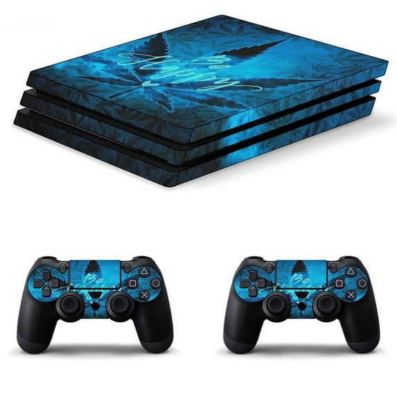 Black Maple Leaf PS4/PS4 Pro/PS4 Slim Skin Sticker For Console And Controller Skins