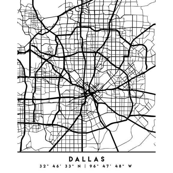 Black Maps 24 Poster Print - Emiliano Deificus (24 x 30)