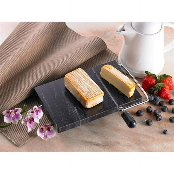 Black Marble 5 in. x 8 in. Cheese Slicer