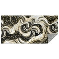 thumbnail image 1 of Black Marble Gold Dot Pattern Rectangle Tablecloth 60"x120",Waterproof Polyester Rectangle Table Cloth, Wipeable Spillproof Polyester Tablecloth for Dining, Camping, Indoor and Outdoor, 1 of 6