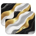 thumbnail image 1 of Black Marble Gold Line Pattern Dish Drying Mat for Kitchen 1 Pack, Ultra Absorbent Microfiber Dishes Drainer Mats,18"x24", 1 of 4