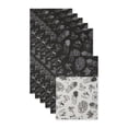 thumbnail image 1 of Black Market Print Fridge Liner (Set of 6), 1 of 2